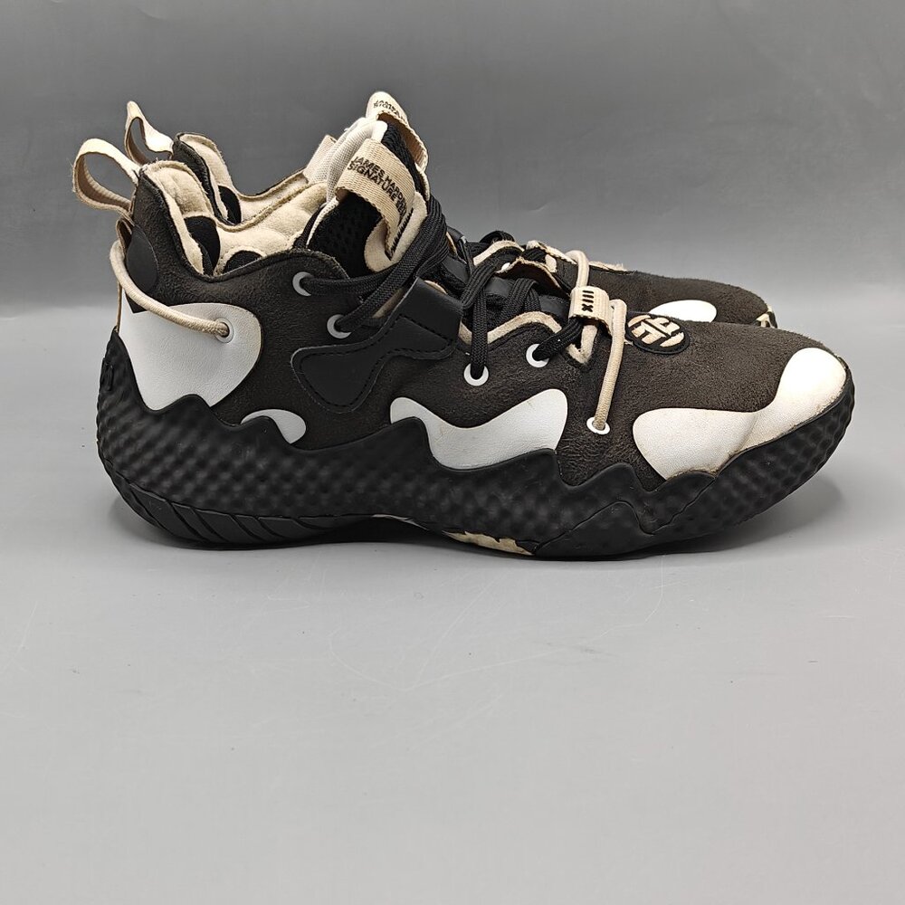 adidas Harden Vol. 6 Basketball Black/White Shoes GV8704